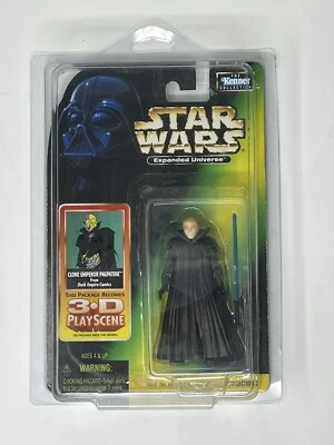 Hasbro 1998 Star Wars POT F2 Universo Expandido Clon Emperador Palpatine Estuche Sin usar, en caja Foto 1 de 2