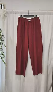 Oh My Gauze Pumpkin color Pull-On Basic Gauze Cotton Pants sz 2 FREE SHIPPING - Picture 1 of 5