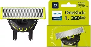 Pack Lame PHILIPS OneBlade 360 Recharges Rasoir One Blade Anti-Friction ORIGINAL - Picture 1 of 7