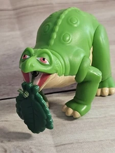 1997 Land Before Time Spike Burger King 4" Pull String Leaf WORKING CONDITION - Picture 1 of 4