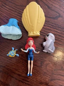 Lot of Disney Princess Polly Pocket Little Mermaid Ariel Sebastian Flounder - Picture 1 of 4