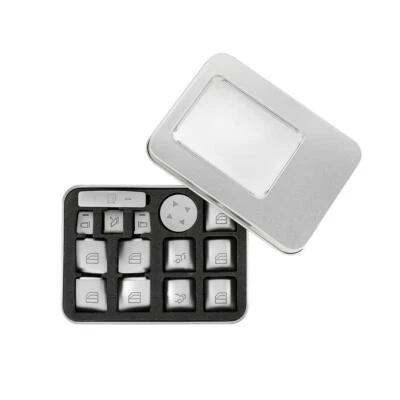 Calcomanía adhesiva botón ventana para Mercedes Benz GLA250 GLA200 CLA250 2014-2019 Foto 1 de 4