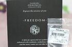 NIB PANDORA ESSENCE Freedom 796012 Virtue card inc S925 RETIRED BAGTAG BOX