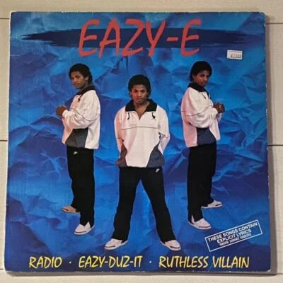 Eazy-E Eazy-Duz-It / Ruthless Villain / Radio 12" Vinyl 1988 US Original NWA - Image 1 of 4