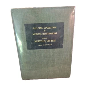 CIBA Collection of Medical Illustrations Volume 1 Nervous System Frank H Netter - Picture 1 of 6