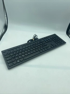 Teclado Dell USB con cable - KB216-BK probado funcionando Foto 1 de 3