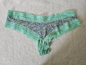 Victoria's Secret Panties Women's Cheeky Multi Color w/ Lace Panty Size Large - Picture 1 of 9