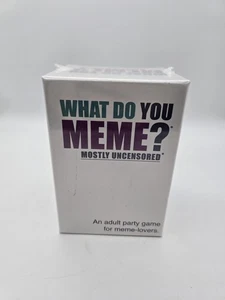 What Do You Meme Mostly Uncensored Card Game Adult Party Meme Lovers New Sealed - Picture 1 of 2
