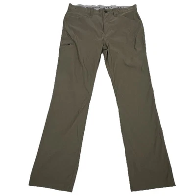 Pantalones Orvis Tech para hombre 36 x 32 repelentes al agua ligeros verde oliva elásticos Foto 1 de 4