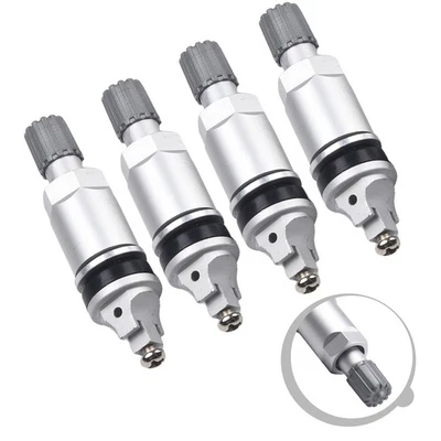 Metal Design TPMS Tire Pressure Reliable Valve Stem Tyre Accurate 4x Practical - Image 1 of 4