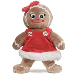 Holly Ginger Gingerbread Plush, 10 Inch Christmas Doll, Christmas Gift for Kids - Picture 1 of 6