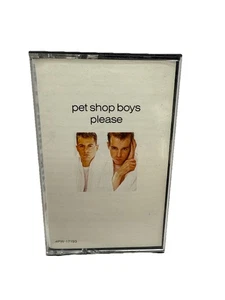 Pet Shop Boys - Please - Cassette Tape EMI 1986 Excellent Shape New Wave Synth - Imagen 1 de 6