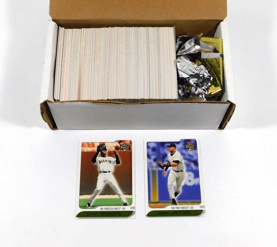 2002 Fleer Focus JE Jersey Edition Baseball Set without SPs (225) Nm-Mt - Image 1 of 2