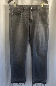 Banana Republic Premium Denim Black Distressed Girlfriend Jeans, Gr. 30 - Bild 1 von 12