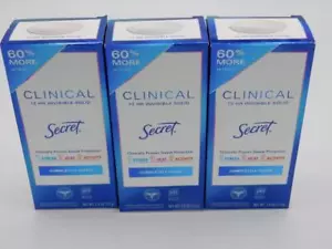 3 Secret 72 Hour Invisible Solid Clinical Completely Clean Deodorant 2.6oz 0 SH - Picture 1 of 1