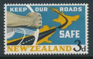New Zealand 1964 SG 821a "Apostrophe" Flaw after W of NEW MNH - Picture 1 of 2