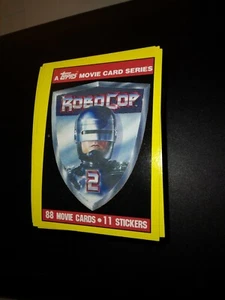 (BENT/some wear) 88 Cards Robocop 2 Set Deck (No Stickers) 1990 - Picture 1 of 5