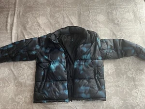 Herren NEXT Regenmantel gefütterte Jacke Medium in der Farbe Schwarz und Blau - Bild 1 von 8