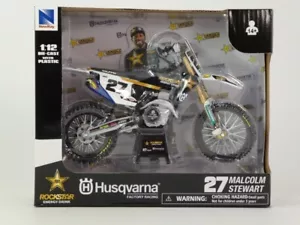 NewRay Husqvarna FC 450 #27 Malcolm Stewart 1/12 58403 - Imagen 1 de 2