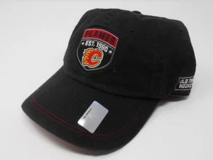 New Calgary Flames Inaugural Season 1980 Adjustable Hat Old Time Hockey B77 - Picture 1 of 4