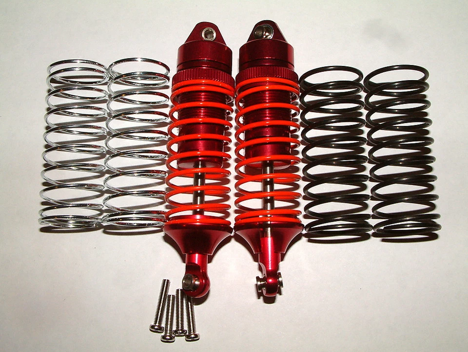 TRAXXAS, SLASH 4x4 VXL GPM RED ALUMINUM FRONT SHOCKS  SLA087F - Image 1 of 1