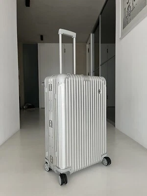 Rimowa x Lufthansa Original Check-In L Suitcase I Made in Germany I Silver I New - Image 1 of 4