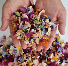 Best Wedding Confetti. 5 cups Biodegradable Dried Rose Petals & Dried Pansies.