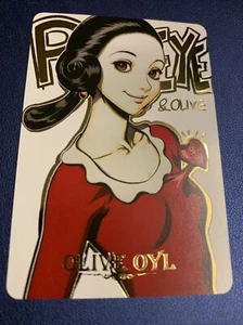 Olive Oyl Popeye The Sailor 18 Gold Foil Holo Art Trading Card ACG Carddass Rare - Picture 1 of 5