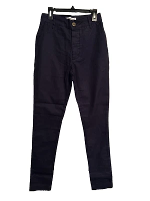 American Apparel Women's Twill Chino Pants, Navy, 28 x 32 - Image 1 of 3