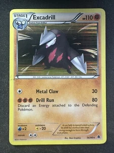 Pokemon TCG 56/98 Excadrill Emerging Powers Holo Rare MP - Picture 1 of 2