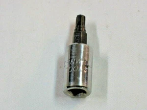 Cornwell Tools TR27 1/4" Drive Chrome Tamper Resistant Torx Socket - Picture 1 of 4
