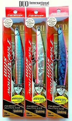 DUO Tide Minnow Slim 175 FLYER VINTAGE LIMITED Salzwasser Fischköder, Hard Bait - Bild 1 von 3