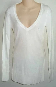 Aeropostale einfarbiger Damenpullover mit V-Ausschnitt Größe XL neu mit Etikett #9113 - Bild 1 von 1