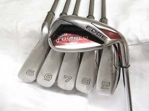 Used Callaway Diablo Edge Iron Set 5-PW Diablo Edge Callaway Uniflex Steel - Picture 1 of 8