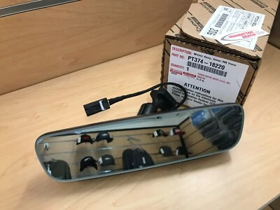 22-25 TOYOTA GR86 FRAMELESS HOMELINK REAR VIEW MIRROR GENUINE TOYOTA ACCESSORY - Image 1 of 4