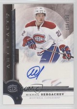 2016-17 Upper Deck Artifacts /135 Mikhail Sergachev #X Rookie Auto RC