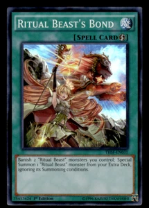 Yugioh! Ritual Beast's Bond THSF-EN031 Super Rare 1st Edition NM - Picture 1 of 1