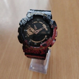 Casio Watch G-SHOCK ONE PIECE Collaboration Model GA-110JOP-1A4JR Men Anime JP - Picture 1 of 2
