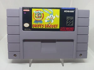 Tiny Toons Buster Busts Sueltos (Super Nintendo SNES) ¡Reacondicionado! ¡Auténtico! - Imagen 1 de 3