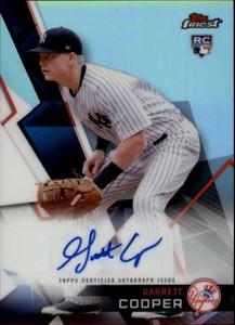 2018 Topps Finest Autographs #FA-GC Garrett RC Cooper New York Yankees