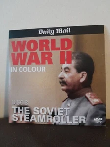 WORLD WAR 11 2 IN COLOUR The Soviet Steamroller DVD Daily Mail Documentary Film - Foto 1 di 3