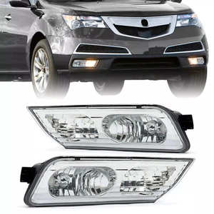 Pair Bumper Driving Fog Light Lamp Assemblies For 2007 2008 2009 Acura MDX - Picture 1 of 12