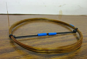 25 pies 30 AWG Plata PTFE Película Poliimida Alambre Ámbar Sólido muy alta calidad SPC - Imagen 1 de 4