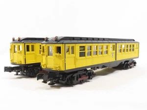 MTH 30-2758-3 Metropolitan Work Train 2-Car LO-V Subway Add-On Non Powered Set L - Picture 1 of 7