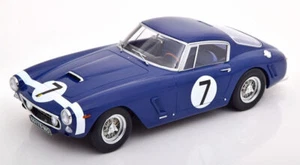 KK SCALE 1:18 AUTO DIE CAST FERRARI 250 SWB GOODWOOD 1961 #7 BLU  ART KKDC180865 - Foto 1 di 6