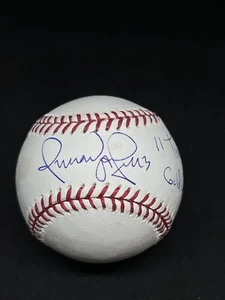 CLEVELAND INDIANS OMAR VIZQUEL SIGNED BASEBALL JSA COA GOLD GLOVE AUTOGRAPH MLB - Picture 1 of 4