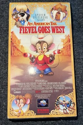 Steven Spielberg Presents An American Tail VHS 1991 Fievel Goes West - Image 1 of 4