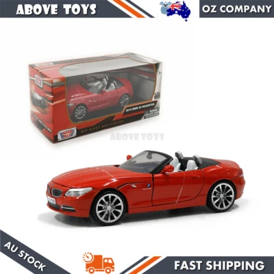 MotorMax 1:24 Scale 2010 BMW Z4 Roadster Red Diecast Collection New In Box 73349 - Image 1 of 4