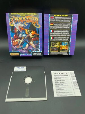 Black Tiger - Capcom/U.S. Gold - Commodore / C 64 / 128 - Small(BIG) BOX / OVP - Bild 1 von 4