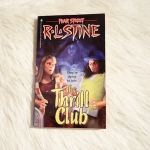Rl Stine The Thrill Club Fear Street 1994 Vintage Horror Paperbacks From Hell - Picture 1 of 6